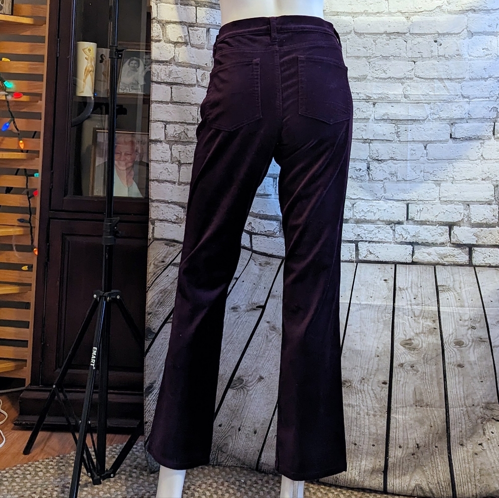Lauren Ralph Lauren purple velvet pants(31x31) - Picture 4 of 5